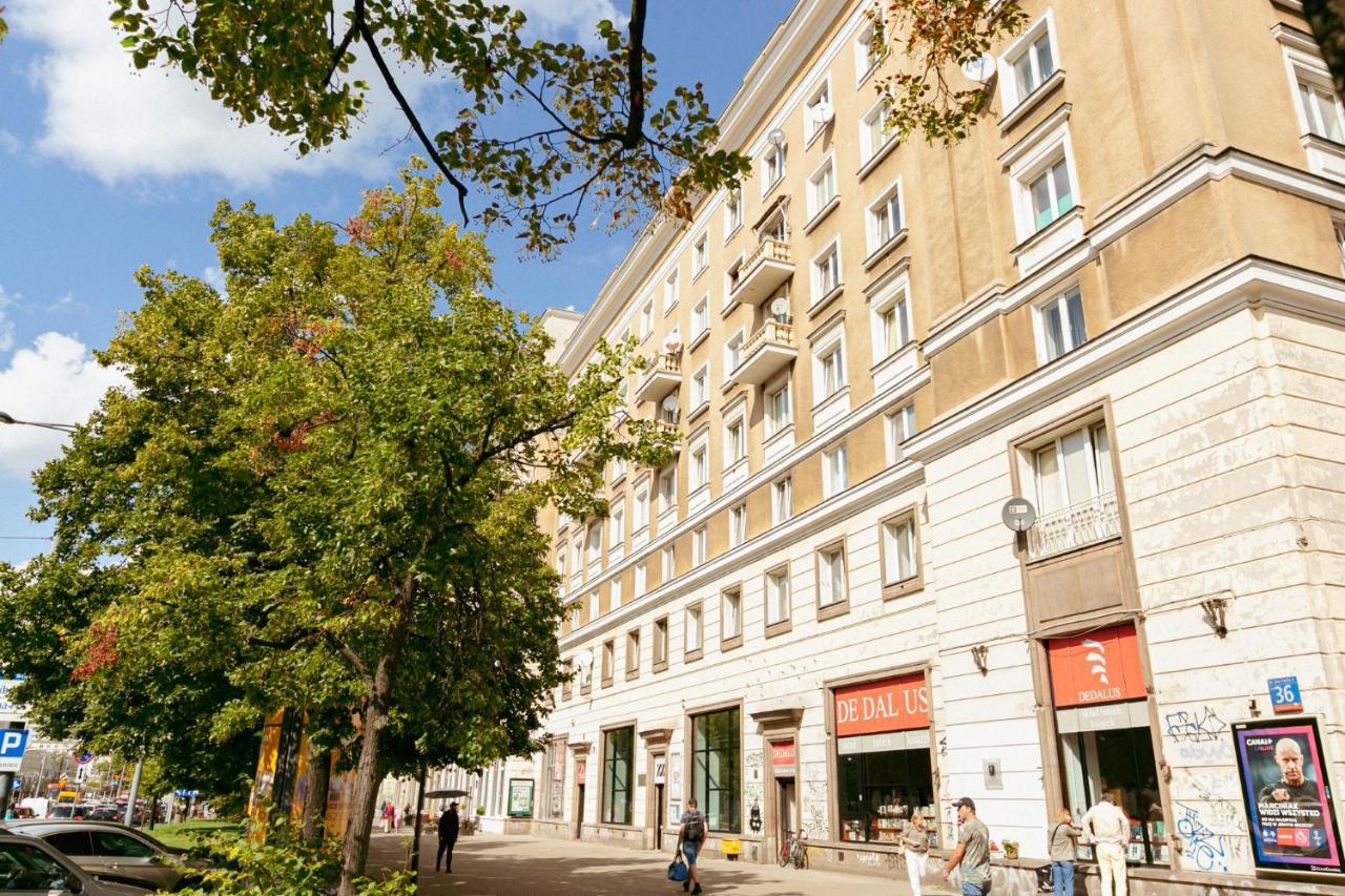ורשה Jana Pawla II 36 - Bezplatny Podziemny Garaz - Free Parking - W Pelni Wyposazone Studio - Better Rental מראה חיצוני תמונה